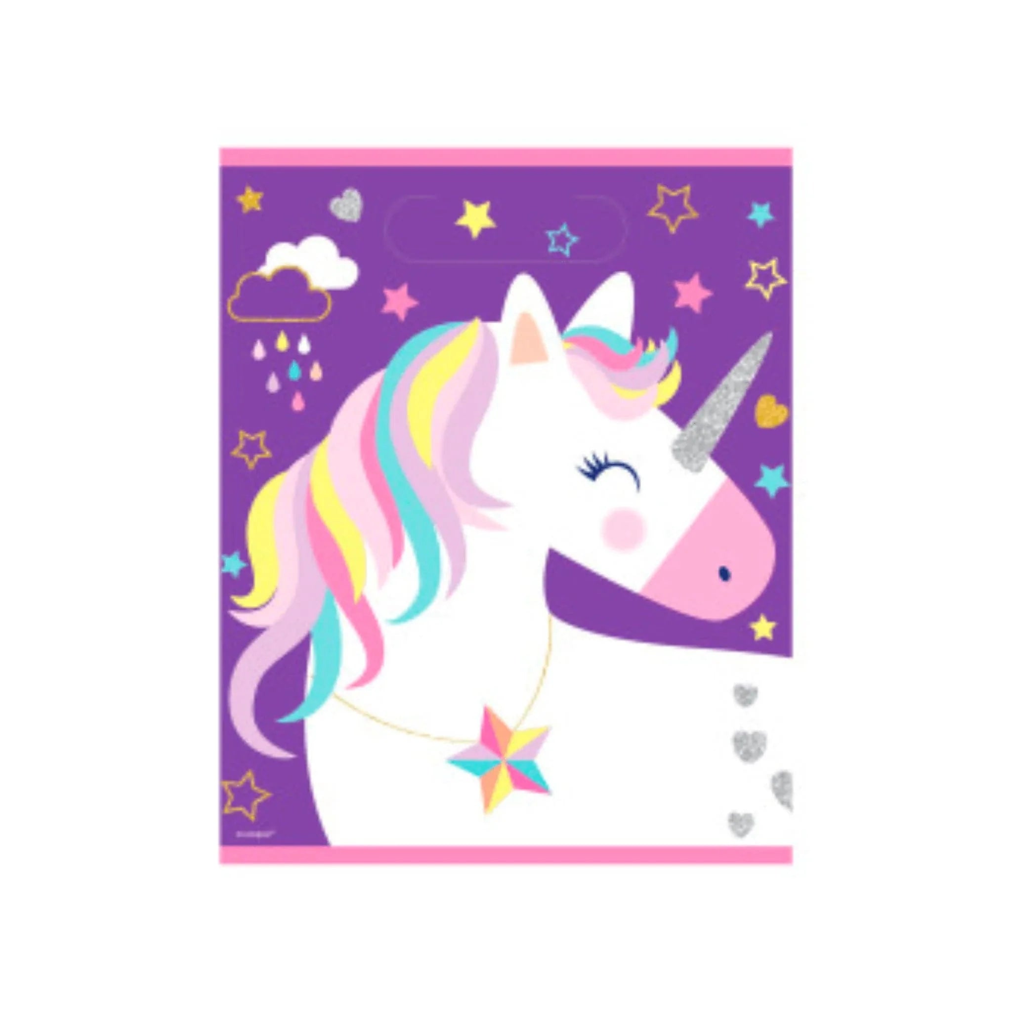 Unicorn Party Loot Bags 8pk - PoundToys